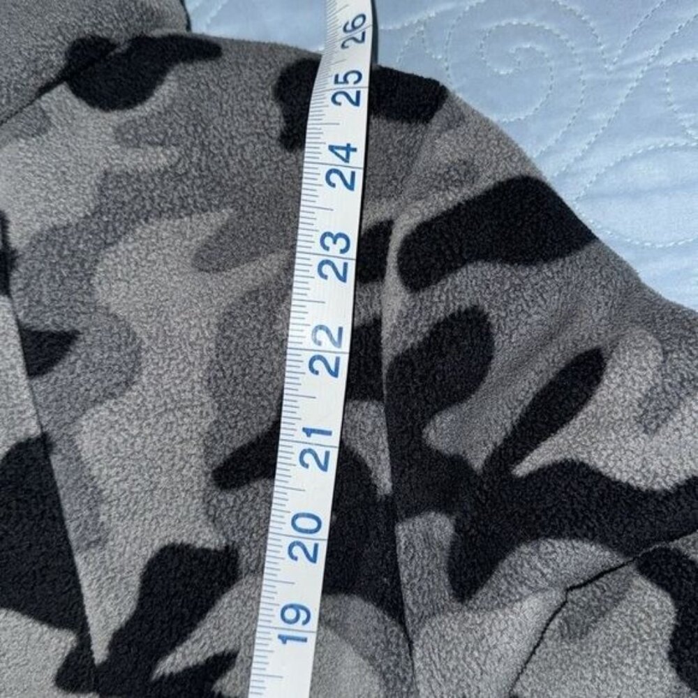 Faded Glory Womens Camo Fleece Zip-Up Jacket With Hood Size 1X - Picture 6 of 6